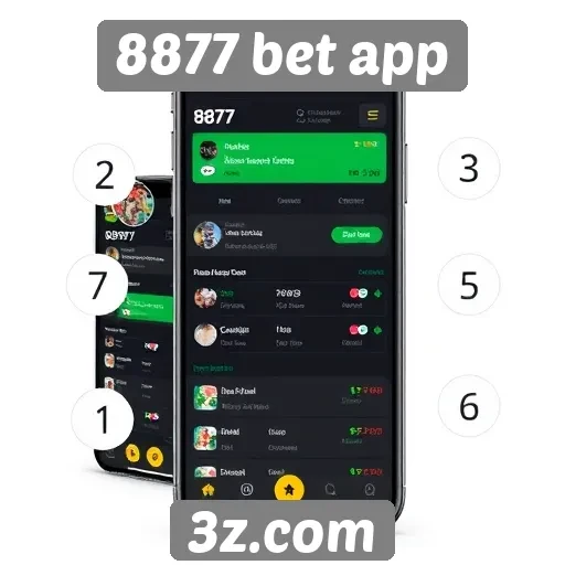 Funcionalidades do aplicativo 8877 bet para apostas